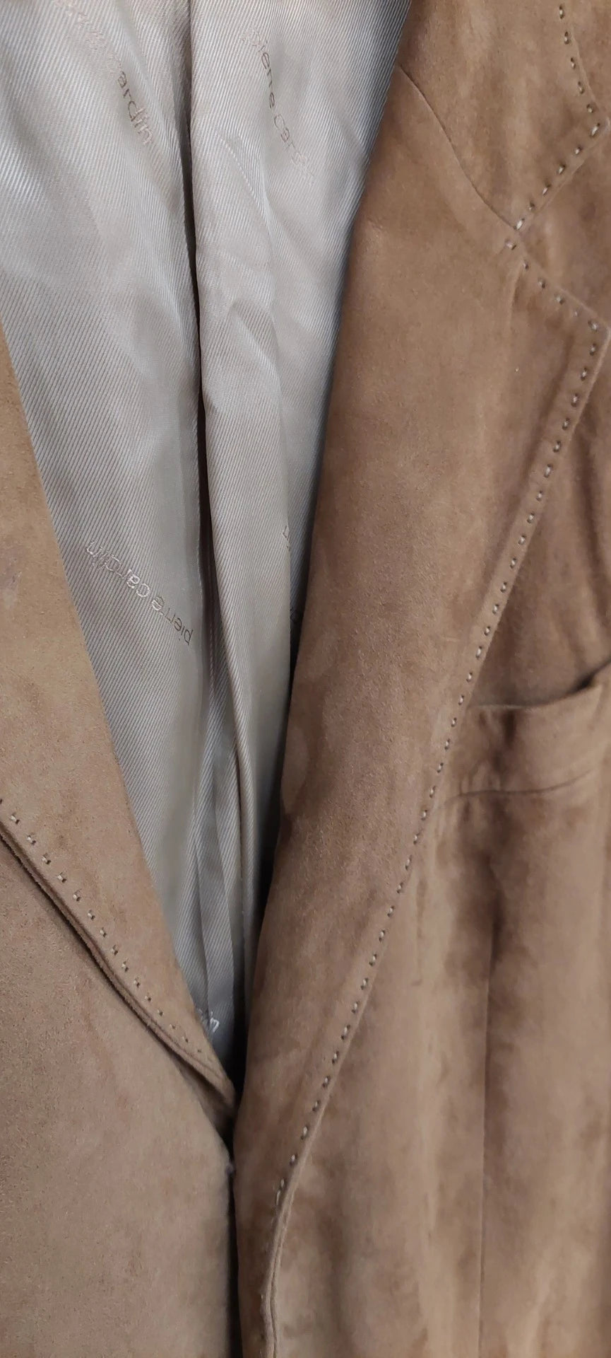 Pierre Cardin Mokkanahkatakki - Camel