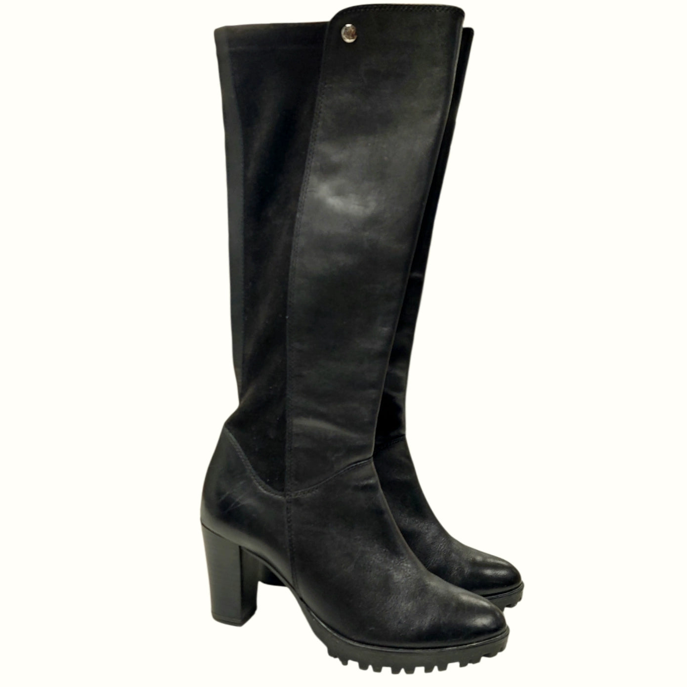 Caprice Nahkasaappaat - Musta