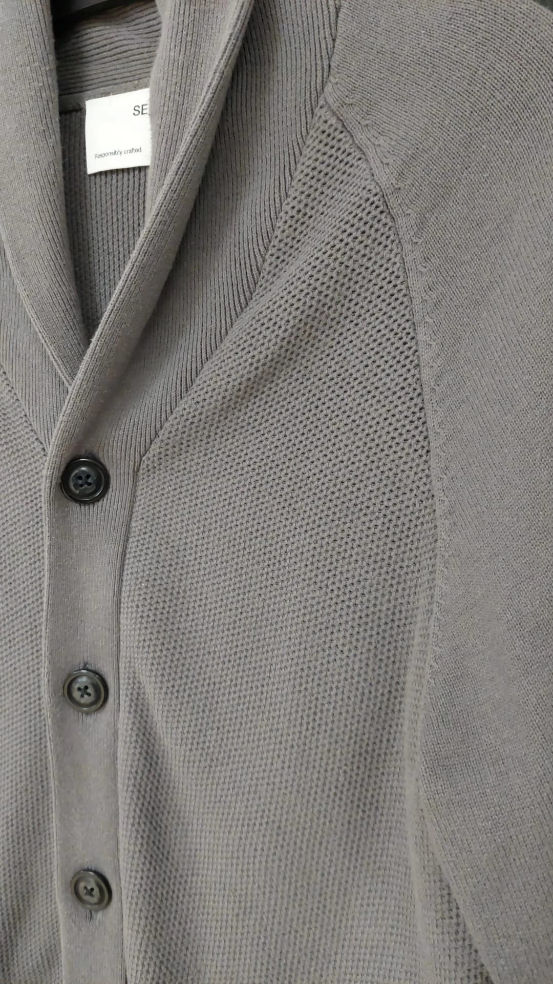 Selected Homme Neuletakki - Harmaa