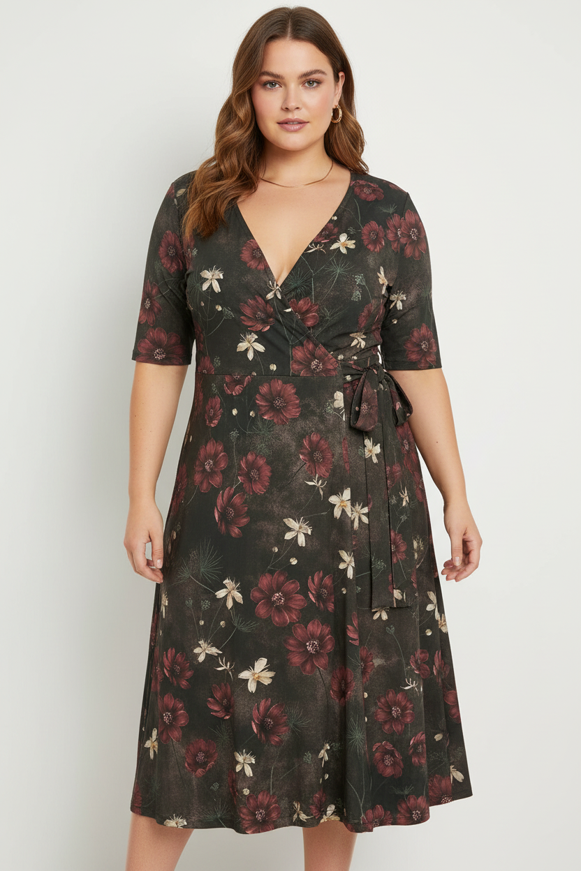 Kietaisutunika mallin päällä