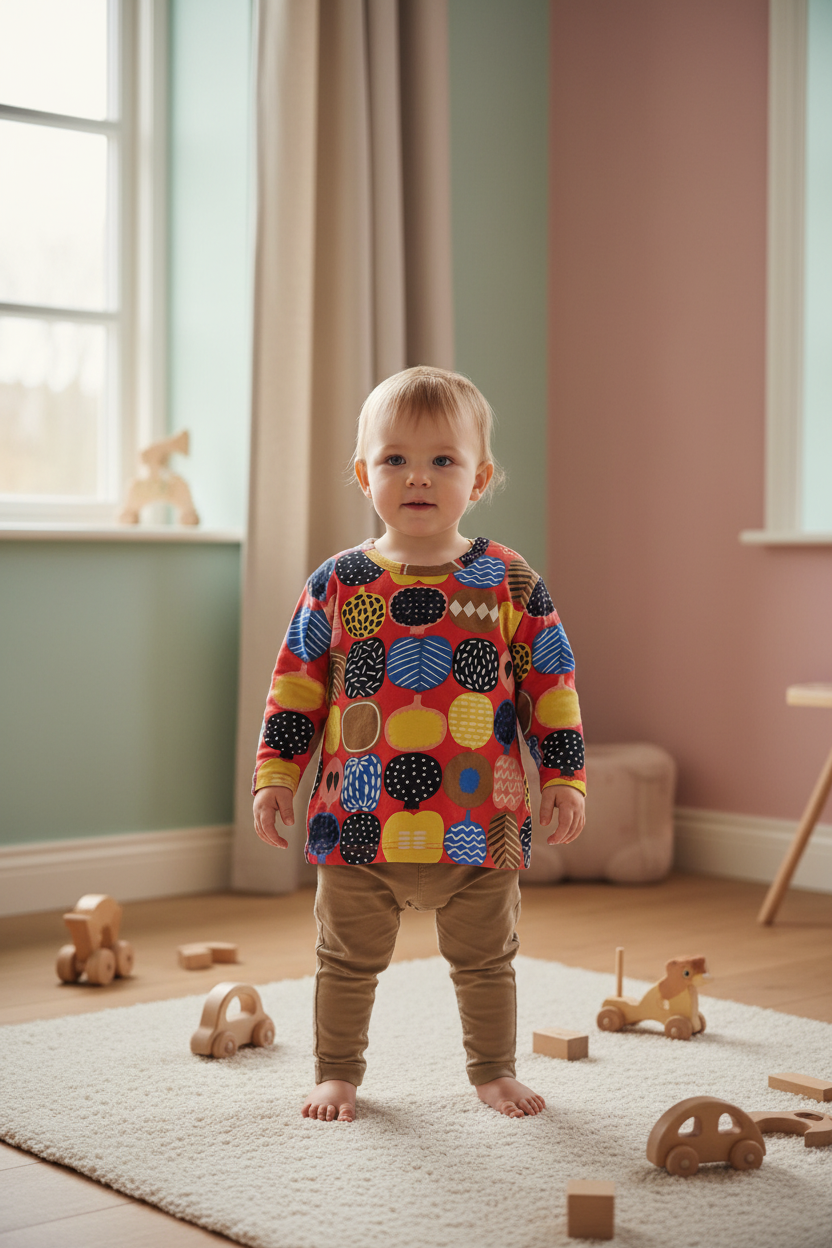 Marimekko paita 80 lapsimallilla