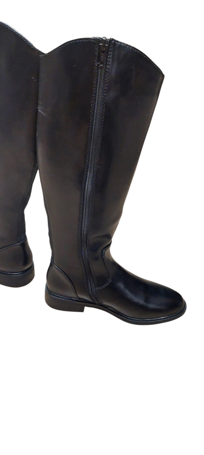 Jana Nahkasaappaat - Musta