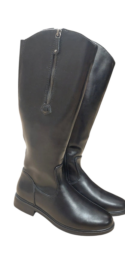 Jana Nahkasaappaat - Musta