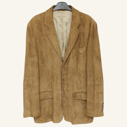 Pierre Cardin Suede Jacket - Camel