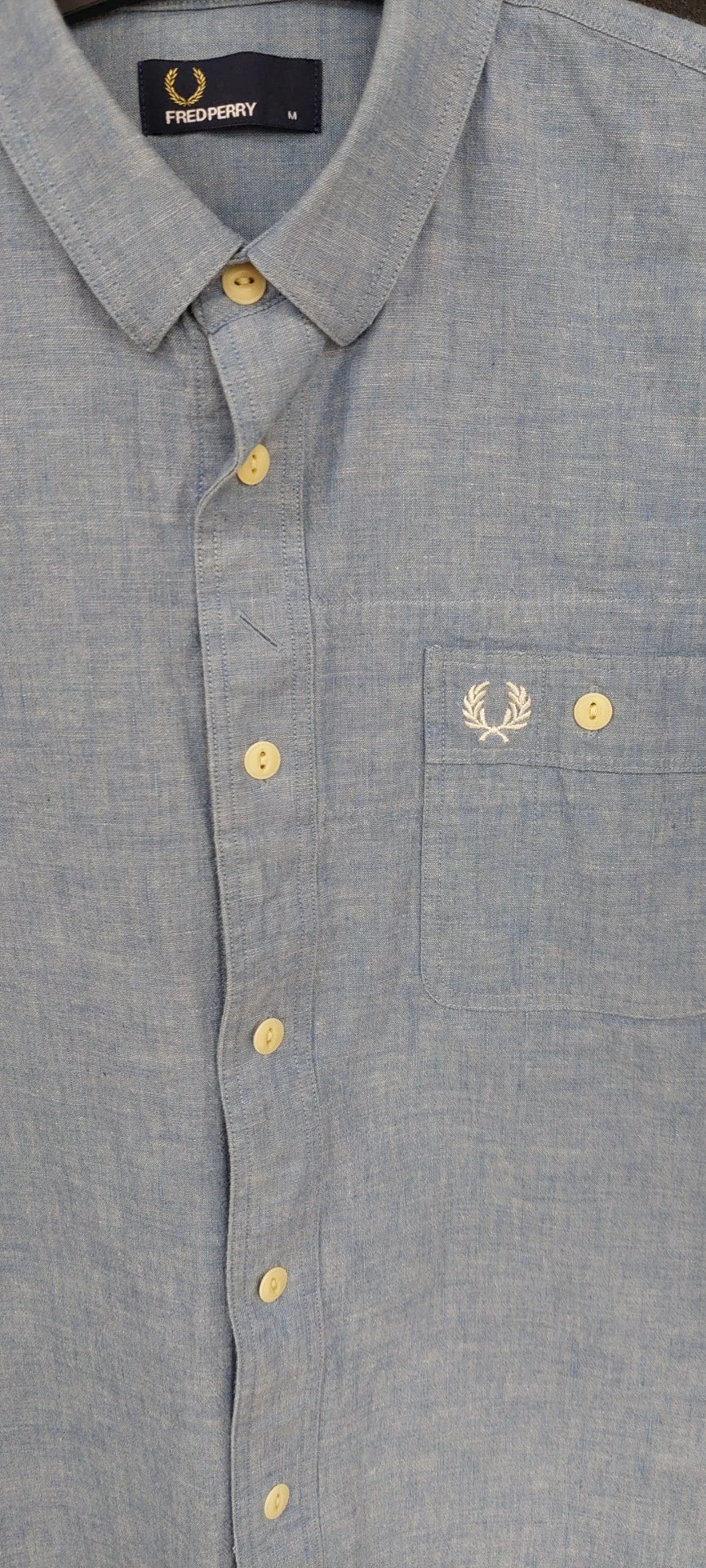 Fred Perry Kauluspaita - Vaaleansininen