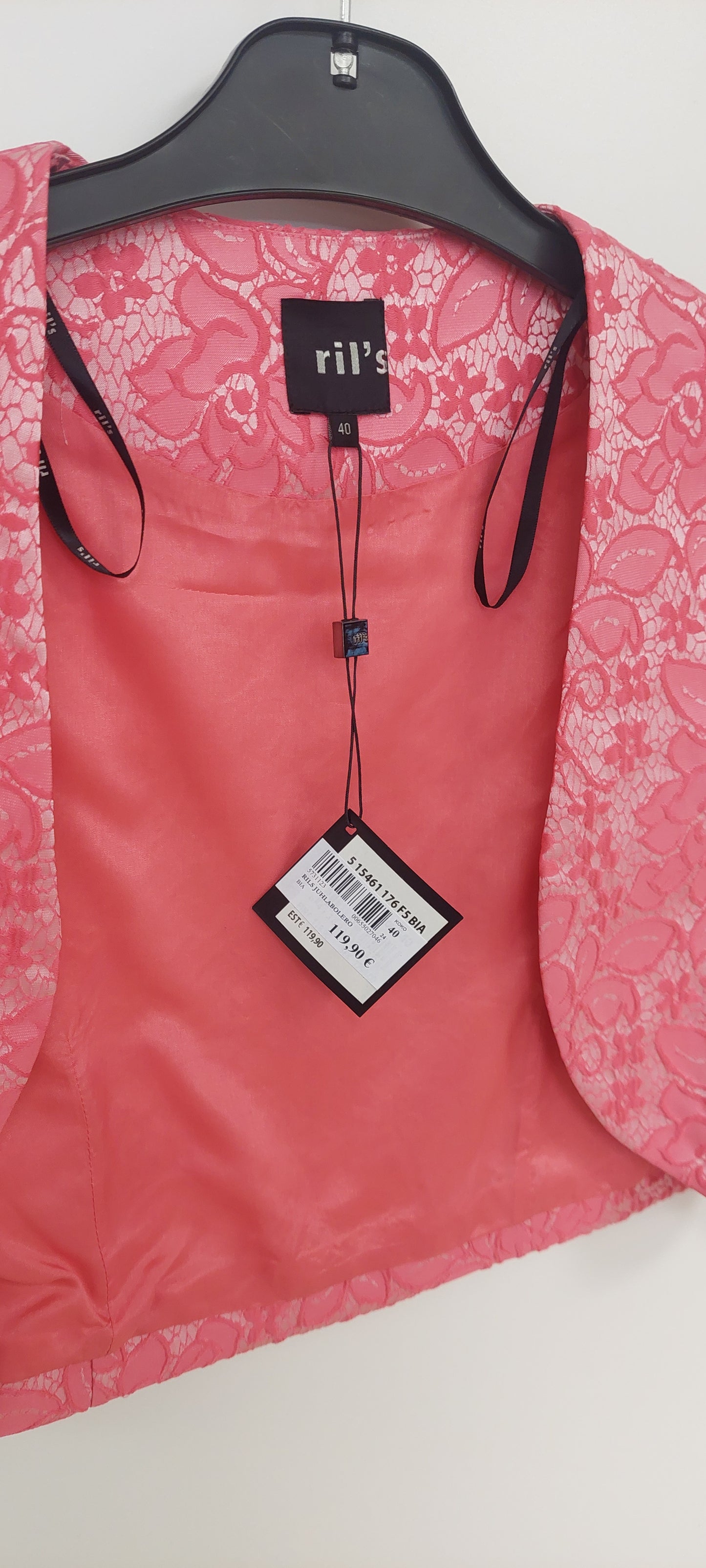Ril's Bolero – Koralli pitsiprint, koko 40