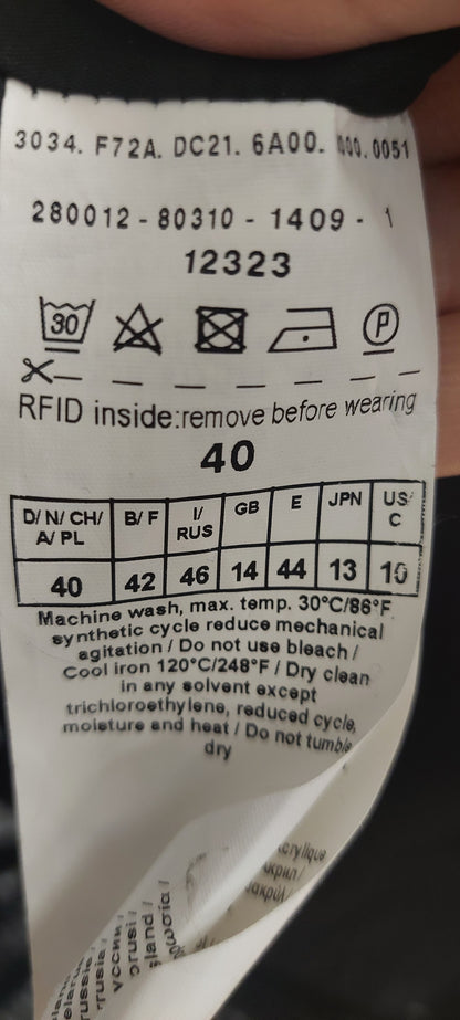 Gerry Weber Neulemekko – Musta-harmaa eläinprint, koko 40