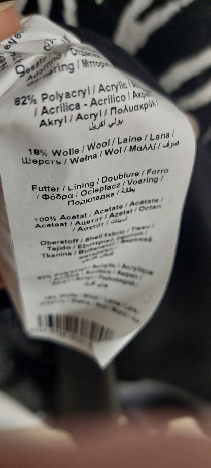 Gerry Weber Neulemekko – Musta-harmaa eläinprint, koko 40