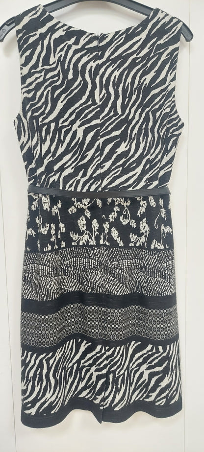 Gerry Weber Neulemekko – Musta-harmaa eläinprint, koko 40
