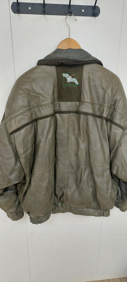 Vintage Nahkauntuvatakki – One Top Oy Finland