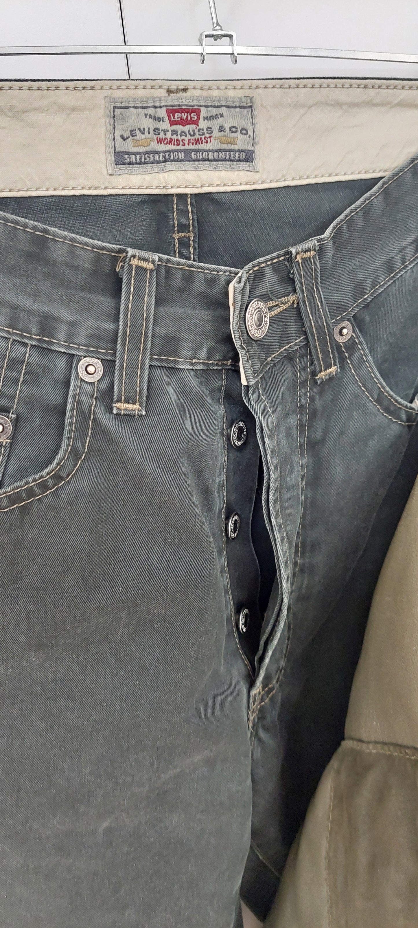 Levi's 507 Vintage Farkut – Tummanvihreä W29 L30