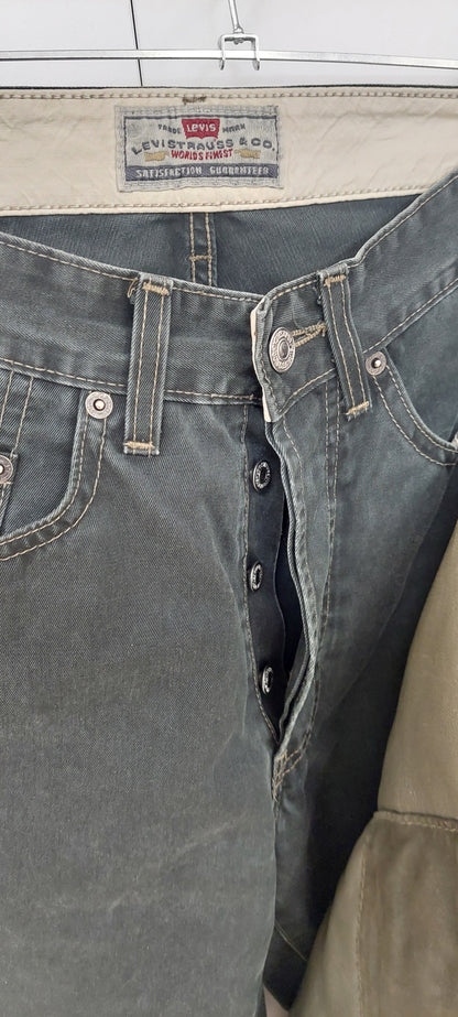 Levi's 507 Vintage Farkut – Tummanvihreä W29 L30