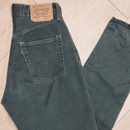 Levi's 507 Vintage Farkut – Tummanvihreä W29 L30