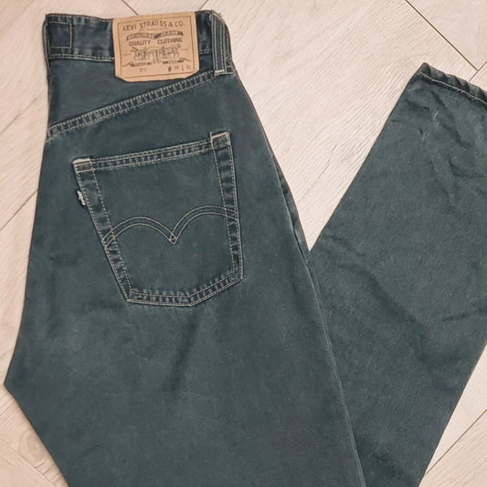 Levi's 507 Vintage Farkut – Tummanvihreä W29 L30