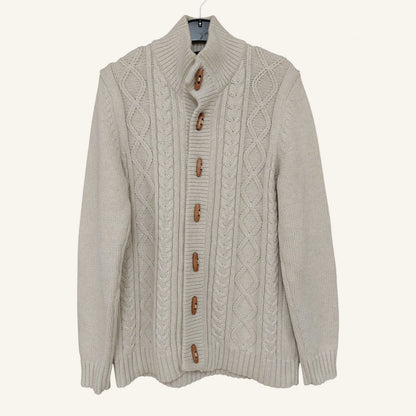 Selected Homme Palmikkoneule Neuletakki - Beige