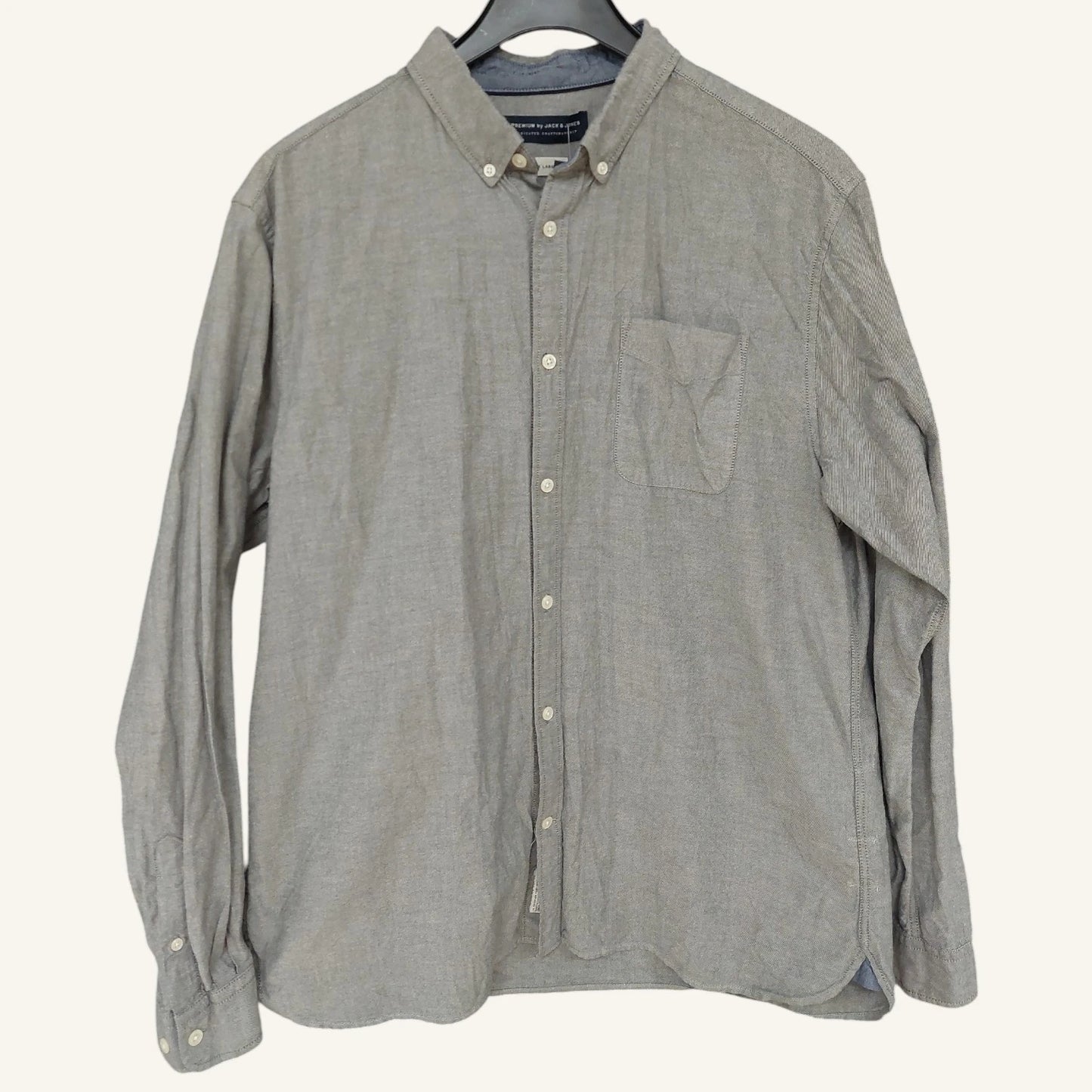 Jack & Jones Premium Kauluspaita - Harmaa