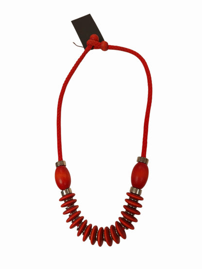 Aarrikka kaulakoru punainen