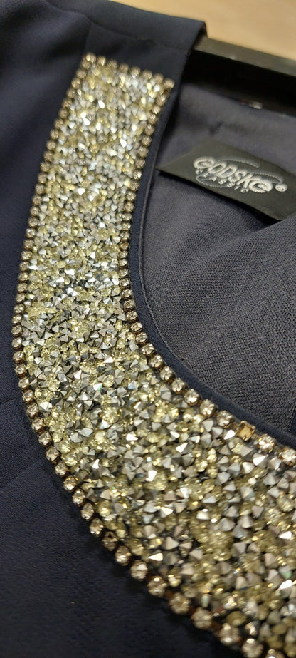 Godske Juhlamekko Tummansininen XL-XXL