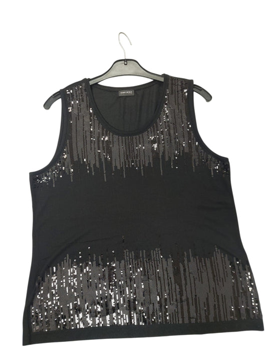 Gerry Weber Paljettitoppi Musta XL-XXL