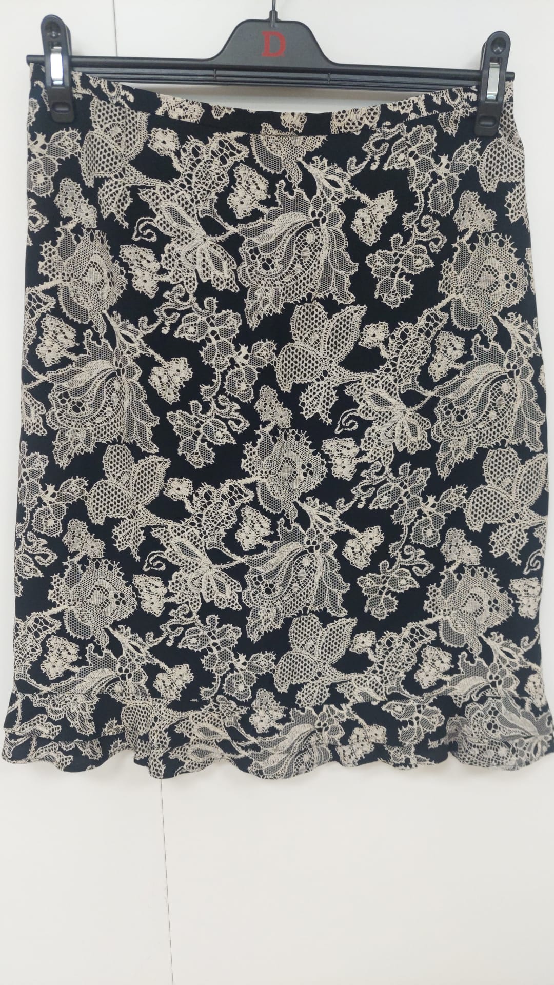 Fascino Collezione pitsikuvioinen puolihame, koko L