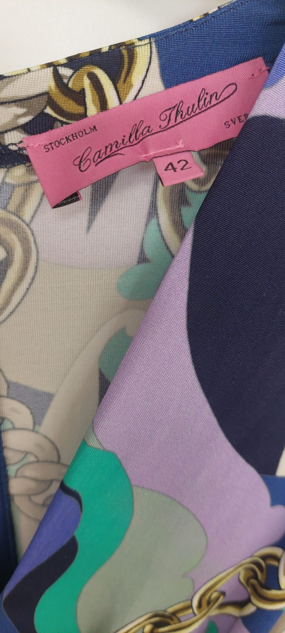 Camilla Thulin Mekko – Ketjuprint, koko 42