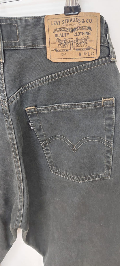 Levi's 507 Vintage Farkut – Tummanvihreä W29 L30