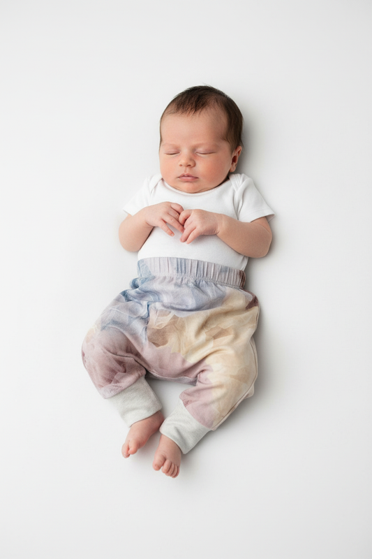 Pastellihousut ja valkoinen body