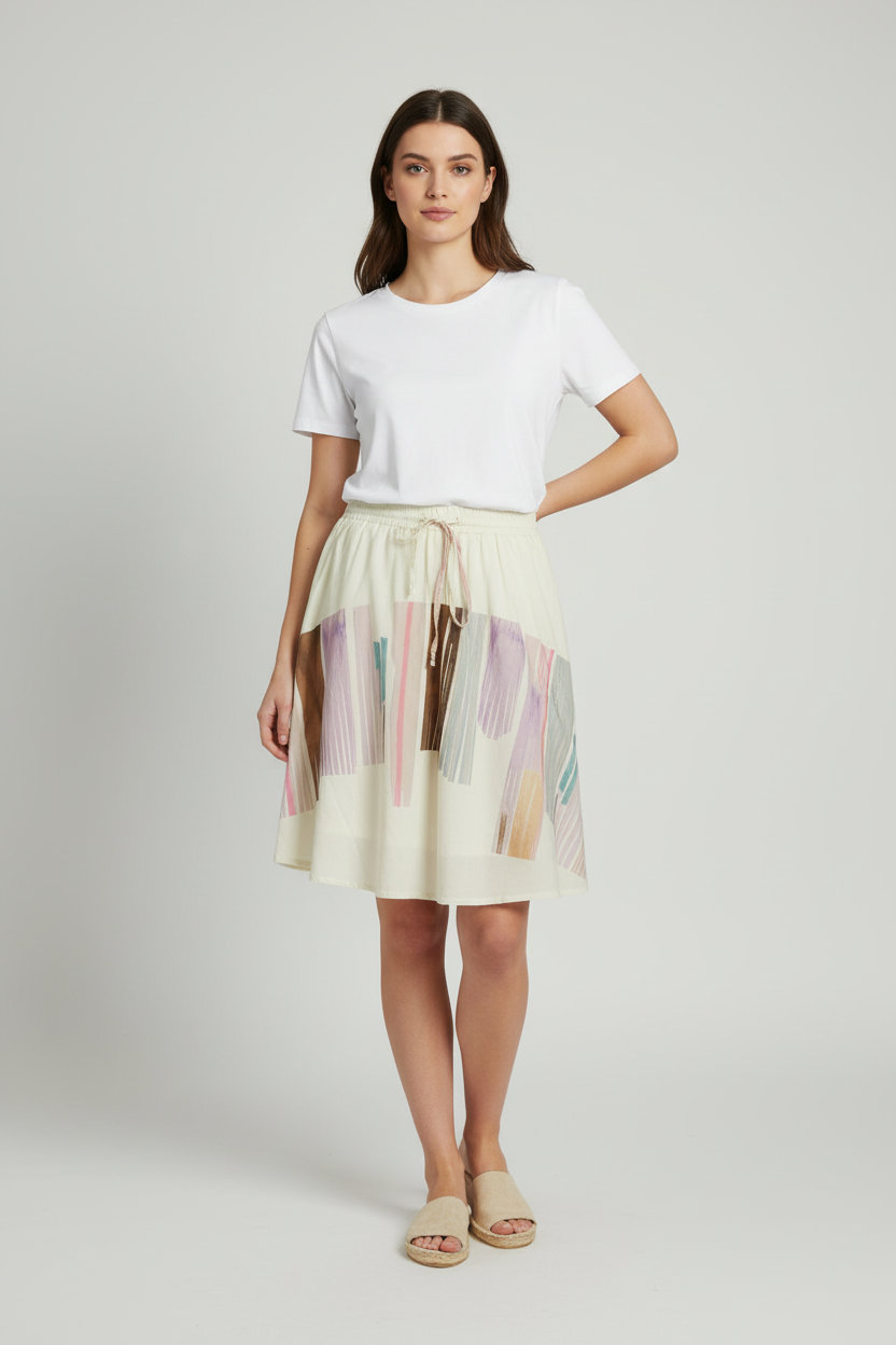 Riiheläinen Hernesniemi R/H Design hame mallilla