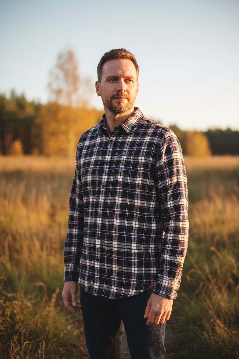 Superdry flanellipaita mallilla