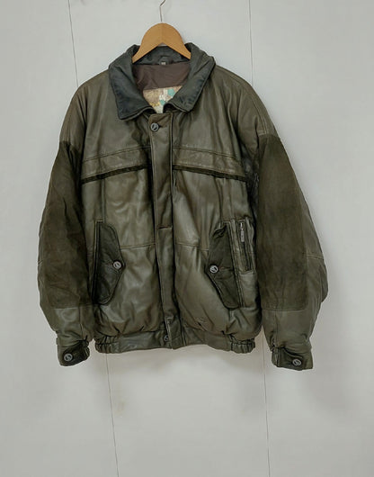 Vintage Nahkauntuvatakki – One Top Oy Finland